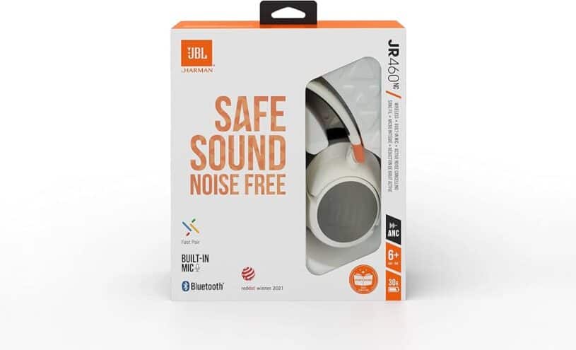 JBL JR460NC – Безжични Детски Слушалки с Активно Шумопотискане и Безопасен Звук - Image 4