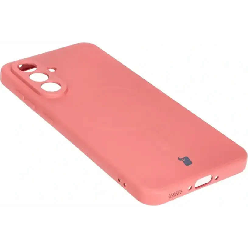 Bizon Case Силиконов Магнитен Sq Калъф за Samsung Galaxy A56 5G, тъмно розов - Image 4