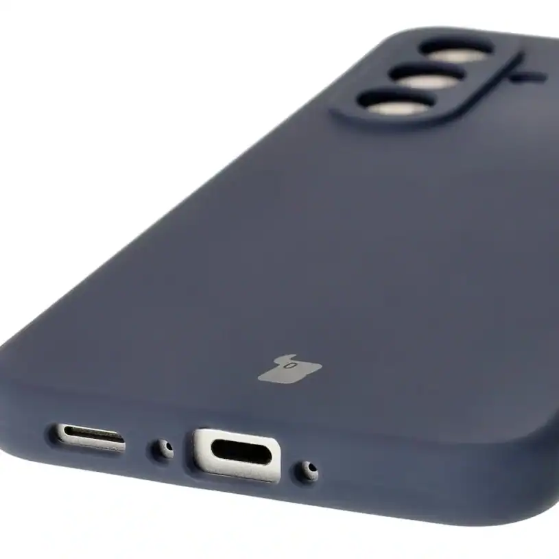 Bizon Soft Case Калъф за Samsung Galaxy A56 5G, тъмно син - Image 3