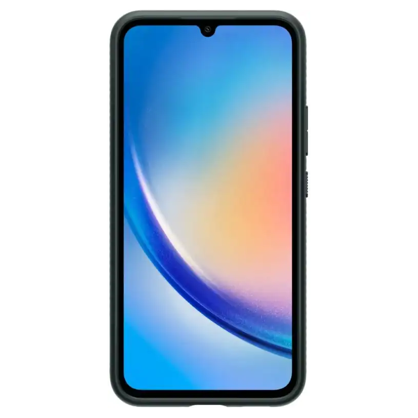 Удароустойчив Калъф за Samsung A34 5G Spigen Liquid Air, Зелен - Image 6