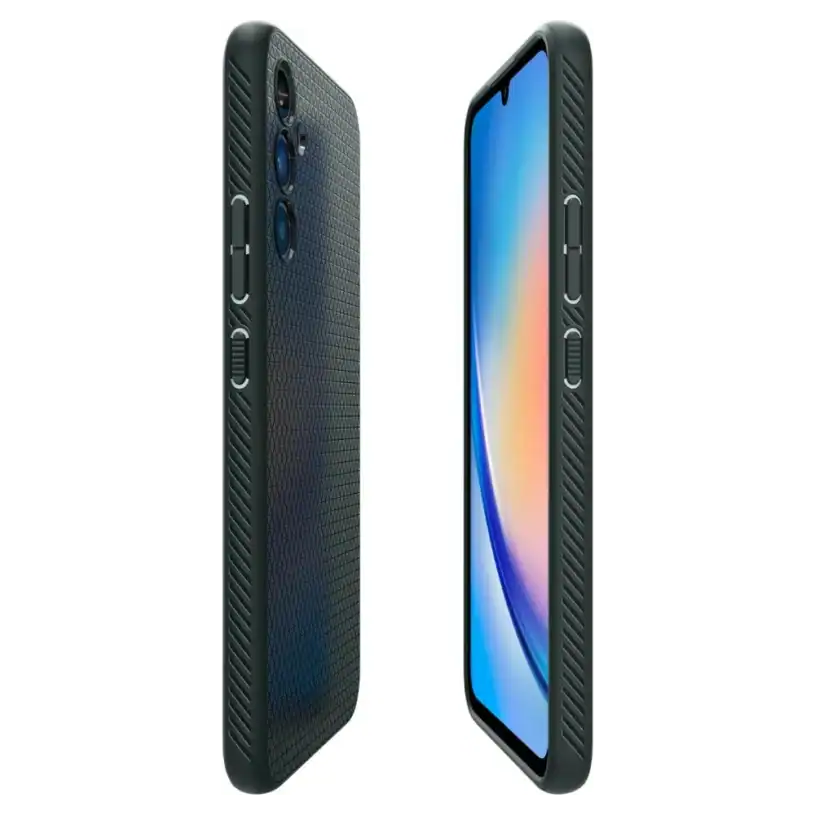 Удароустойчив Калъф за Samsung A34 5G Spigen Liquid Air, Зелен - Image 3