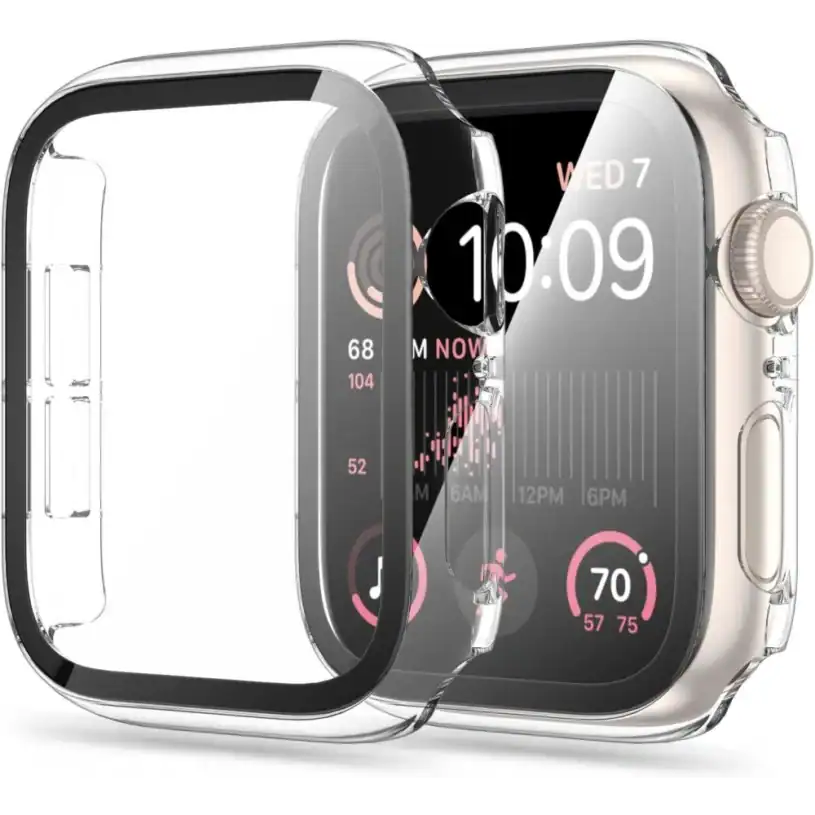Case Tech-Protect Defense360 Калъф за Apple Watch 4/5/6/7/SE/8/9 40/41мм, прозрачен
