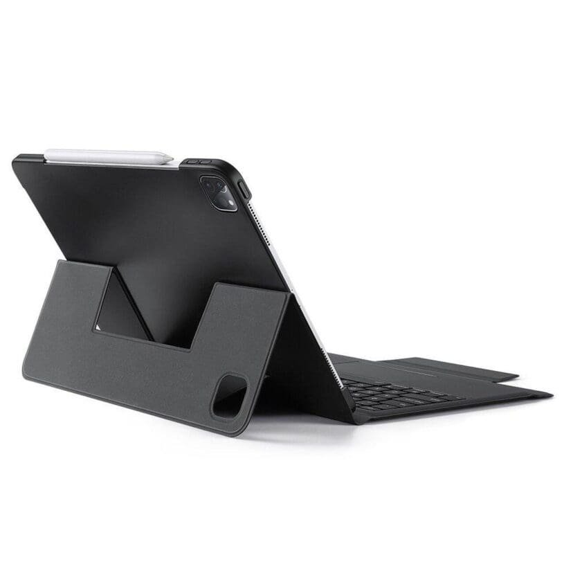 Калъф с клавиатура за iPad Pro 12.9 2021-2018, DUX DUCIS Touchpad Keyboard Case, Черен - Image 4