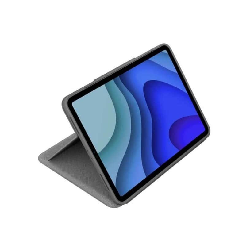 Калъф за клавиатура и тракпад за iPad Pro 11 (2020), iPad Pro 11 (2018), Logitech Folio Touch, Сив - Image 3