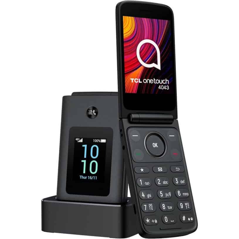 Мобилен телефон TCL ONETOUCH 4043 4G, Сив