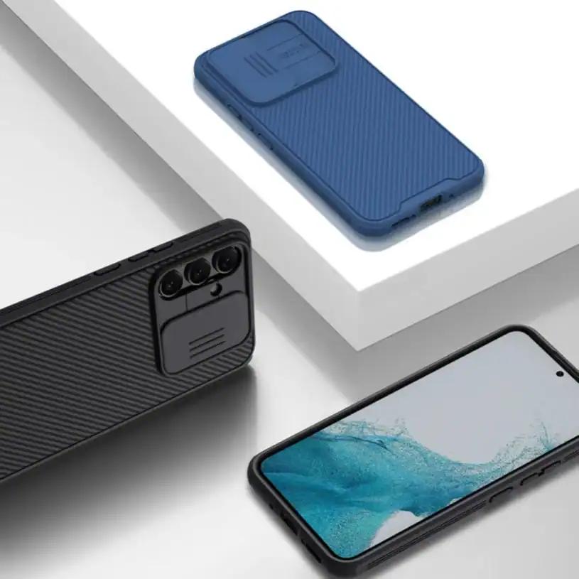 Nillkin Camshield Pro Калъф за Samsung Galaxy A54 5G, син - Image 5