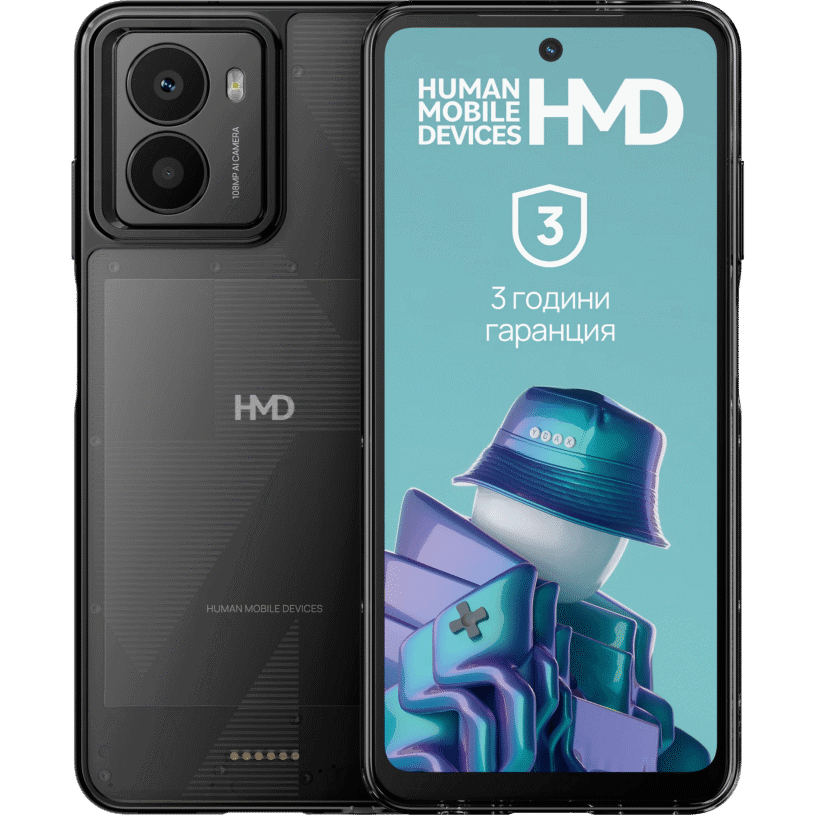 Смартфон HMD Fusion 8 GB 256 GB 5G, Noir