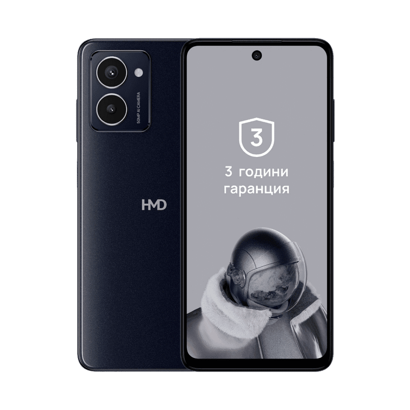 Смартфон HMD Pulse Pro 6 GB 128 GB, Черен