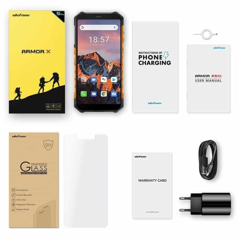 Смартфон Ulefone Armor X5 Pro 4 GB 64 GB, DS Orange - Image 7