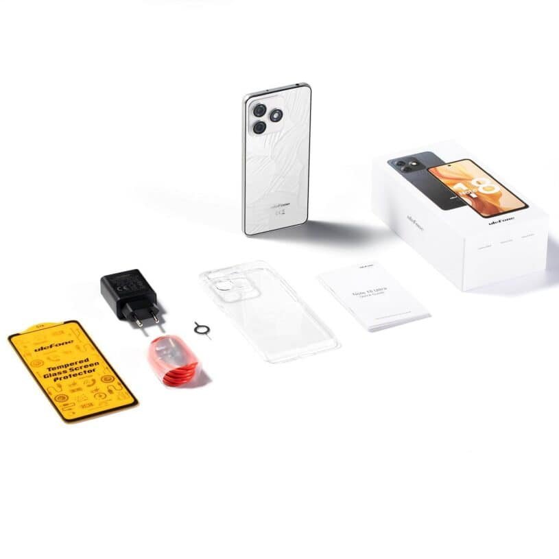 Смартфон Ulefone Note 18 Ultra 6 GB 256 GB, Бял - Image 7