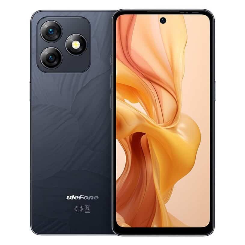 Смартфон Ulefone Note 18 Ultra 6 GB 256 GB, Черен