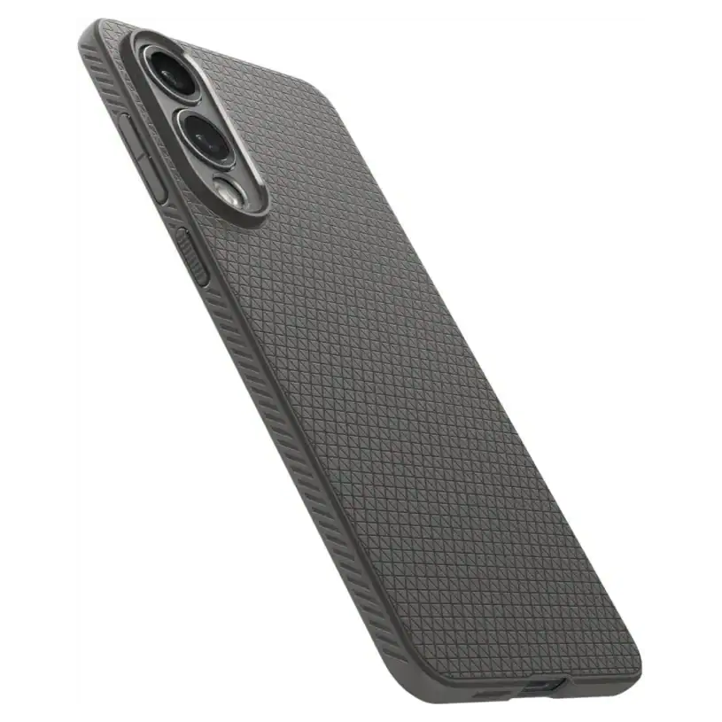 Spigen Liquid Air Калъф за Samsung Galaxy S25 Edge, мраморно сив - Image 8