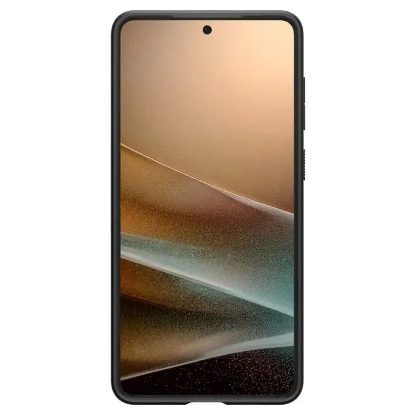 Spigen Liquid Air Калъф за Samsung Galaxy S25 Edge, матово черен - Image 3