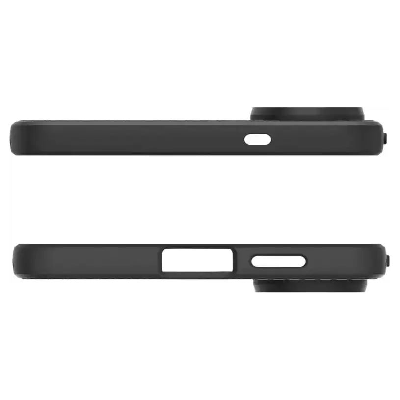 Spigen Liquid Air Калъф за Samsung Galaxy S25 Edge, матово черен - Image 5
