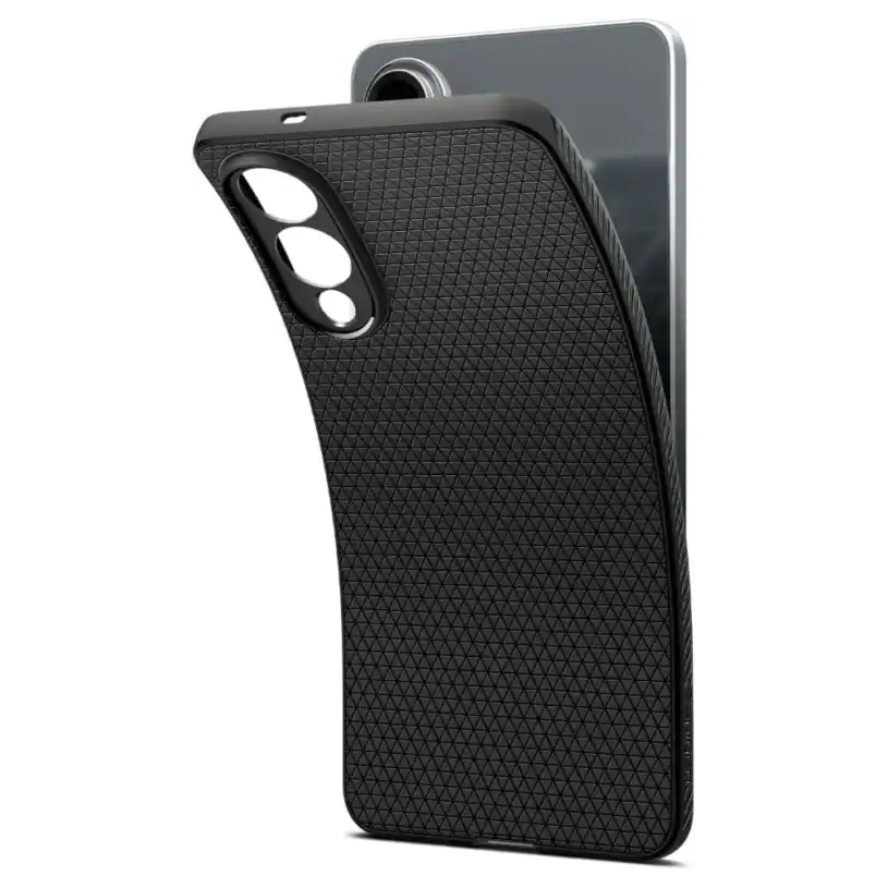 Spigen Liquid Air Калъф за Samsung Galaxy S25 Edge, матово черен - Image 6