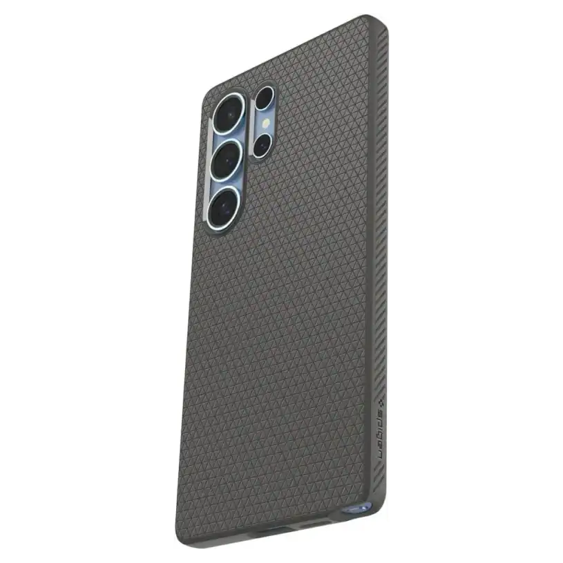 Spigen Liquid Air Калъф за Samsung Galaxy S25 Ultra, мраморно сив - Image 6