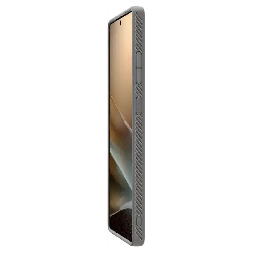 Spigen Liquid Air Калъф за Samsung Galaxy S25 Ultra, мраморно сив - Image 7