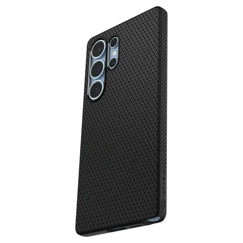Spigen Liquid Air Калъф за Samsung Galaxy S25 Ultra, матово черен - Image 7
