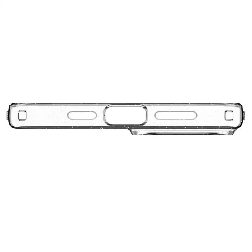 Spigen Liquid Crystal Калъф за Apple iPhone 15, прозрачен с брокат - Image 9