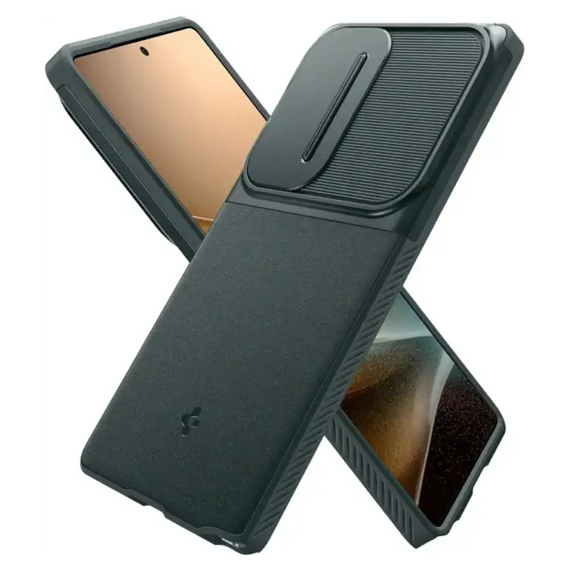 Spigen Optik Armor Калъф за Samsung Galaxy S25 Ultra, бездна зелен - Image 2