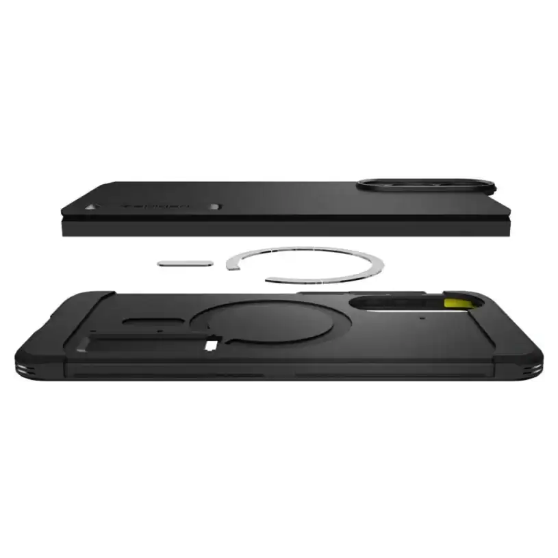 Spigen Tough Armor MagSafe Калъф за Samsung Galaxy S25 Edge, черен - Image 7