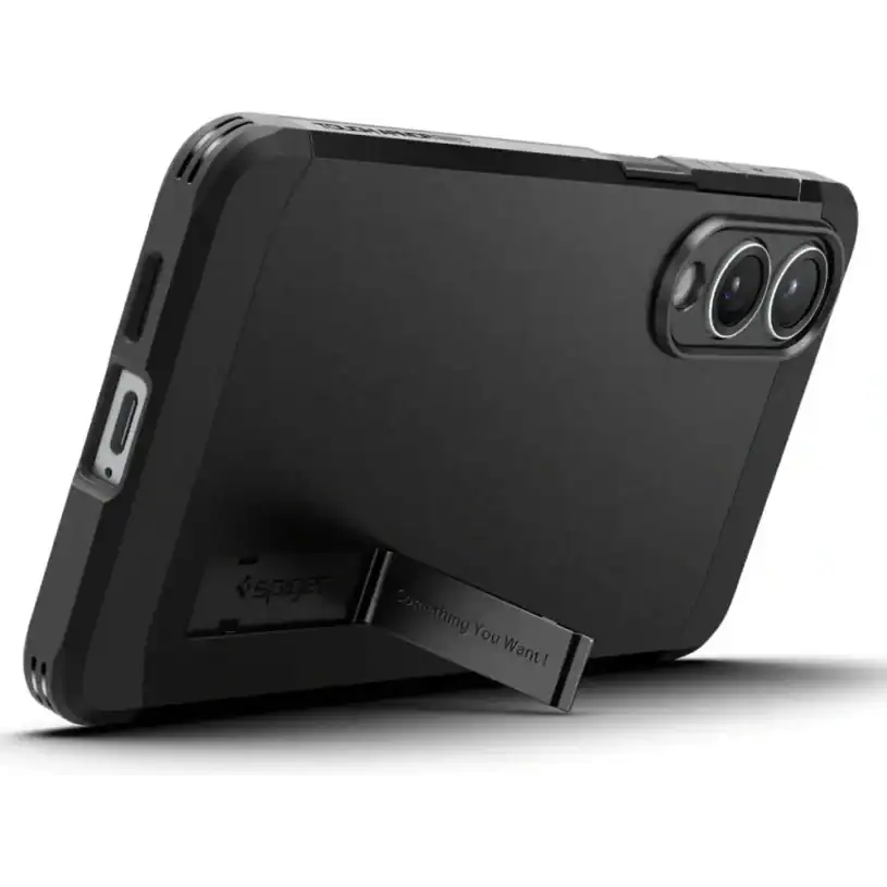 Spigen Tough Armor MagSafe Калъф за Samsung Galaxy S25 Edge, черен - Image 8
