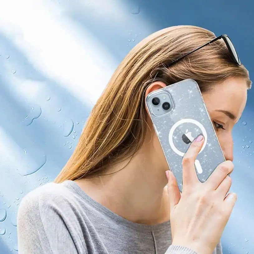 Tech-Protect Flexair MagSafe Калъф за iPhone 15 Pro, Брокат - Image 3