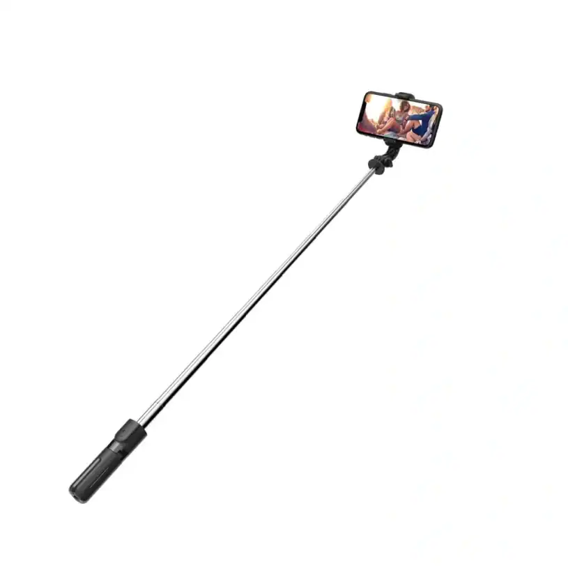 Tech-Protect L02s Безжичен Селфи Стик Трипод, черен - Image 5