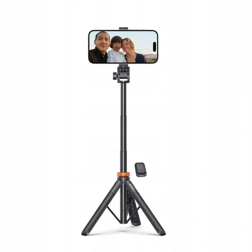 Tech-Protect L03s Безжичен Селфи Стик Трипод, черен - Image 12
