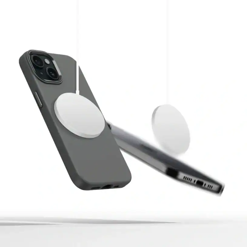 Tech-Protect Silicone Pure MagSafe Калъф за Apple iPhone 15, глина - Image 2
