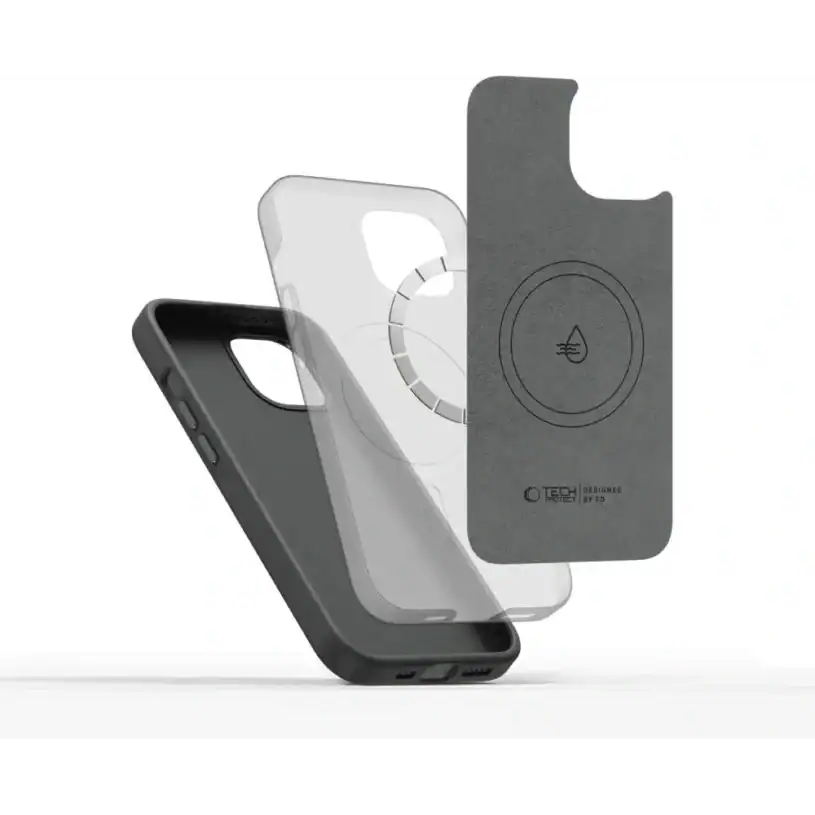 Tech-Protect Silicone Pure MagSafe Калъф за Apple iPhone 15, глина - Image 4