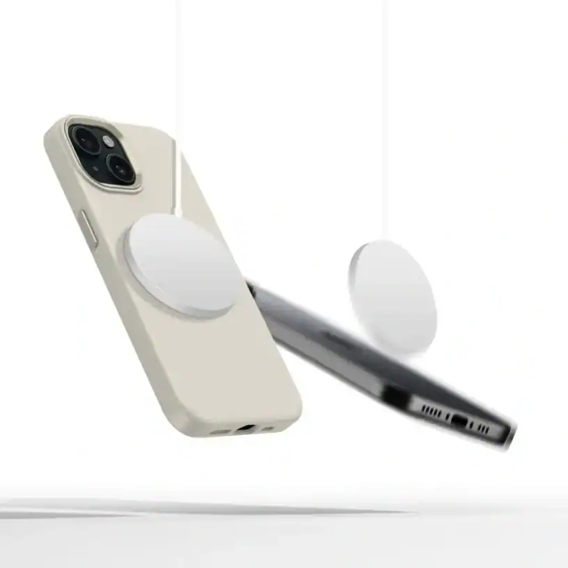 Tech-Protect Silicone Pure MagSafe Калъф за Apple iPhone 15, космическа лате - Image 2
