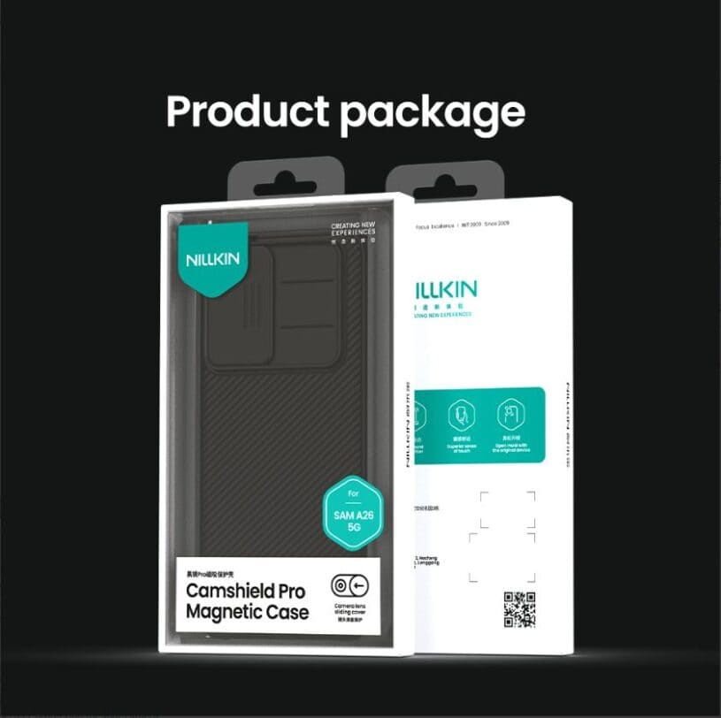 Nillkin CamShield PRO Hard кеис за Samsung Galaxy A26 5G Dark черен - Image 2