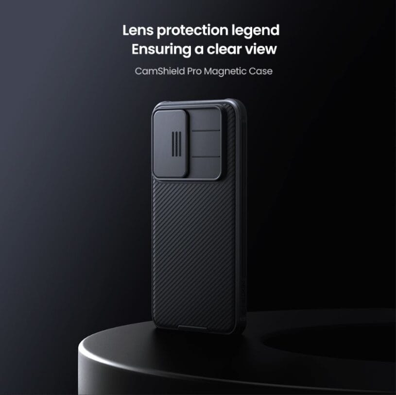 Nillkin CamShield PRO Hard кеис за Samsung Galaxy A26 5G Dark черен - Image 3
