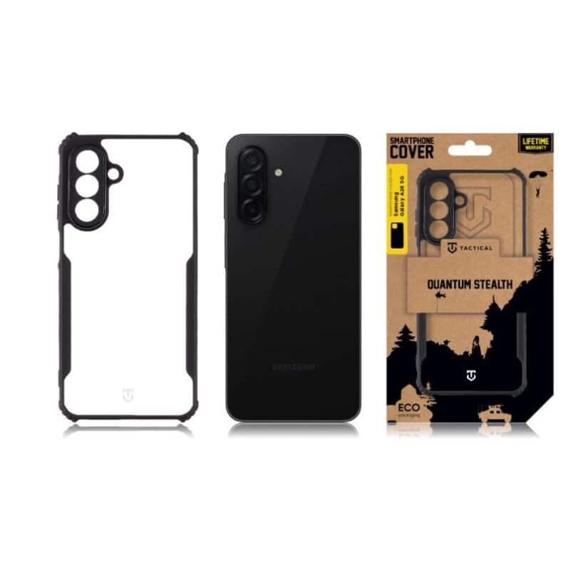 Tactical Quantum Stealth кейс за Samsung Galaxy A26 5G Clear/Black - Image 3